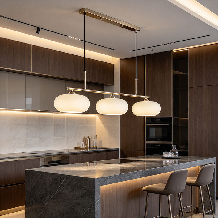 Sculptural Pendant Light