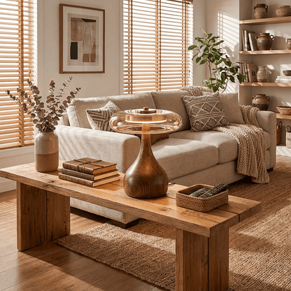 Modern Wooden Table Lamp